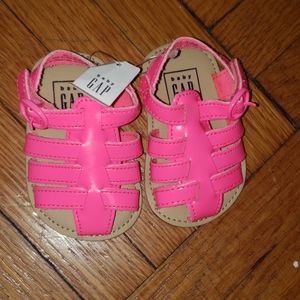 Hot Pink Sandals for Baby Girl